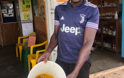 Bijentraining in Oeganda