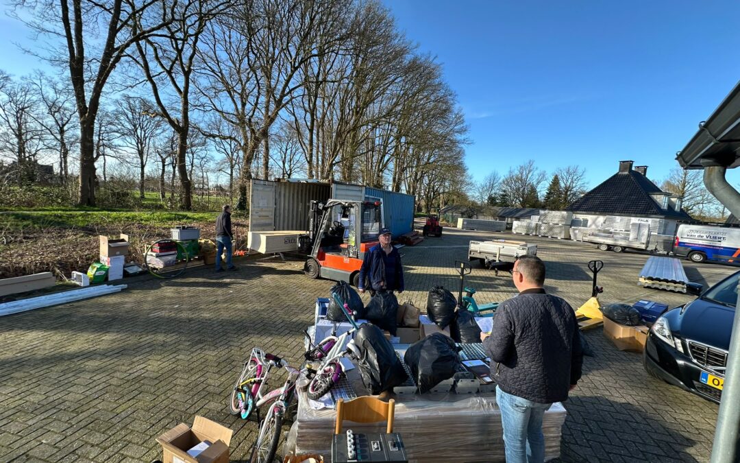 Opnieuw zeecontainer naar Malawi