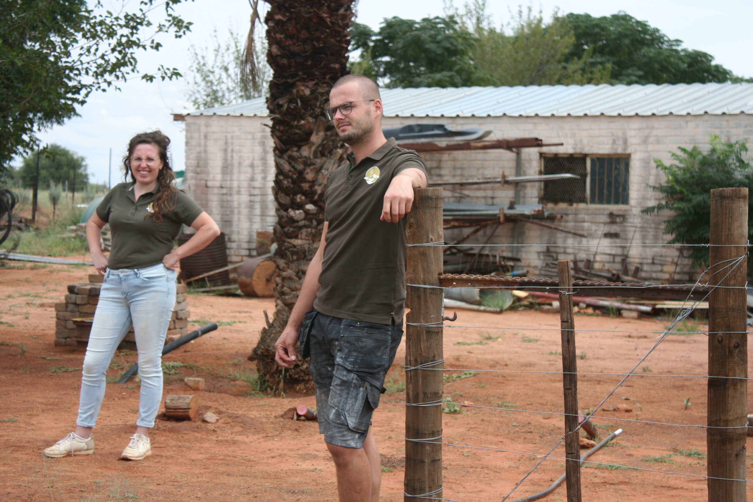 Pieter en Corina Schouten boerderij Namibie